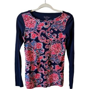 Lilly Pulitzer Long Sleeve Tee Size XS